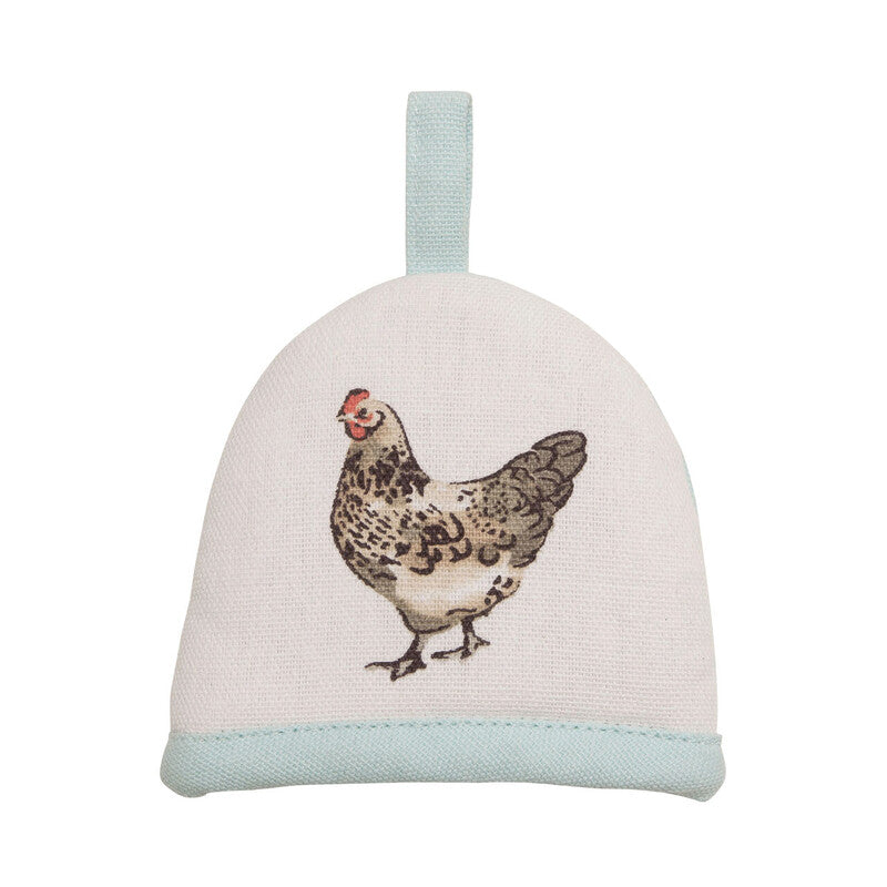 Orsina Mrs Henderson Egg Cosy | 100% Cotton Hen Design Breakfast Warmer