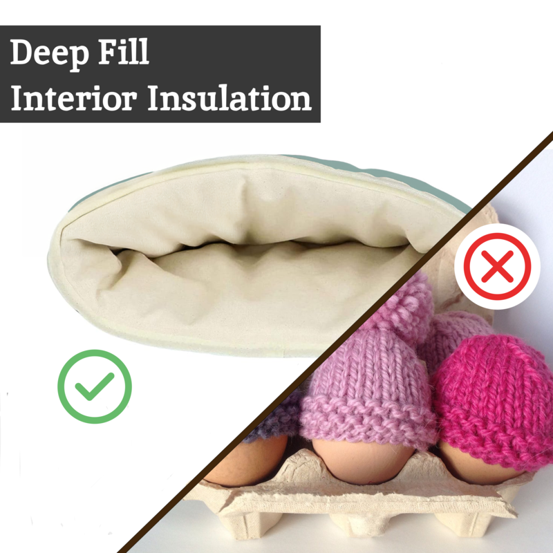 Orsina Mrs Henderson Egg Cosy | 100% Cotton Hen Design Breakfast Warmer
