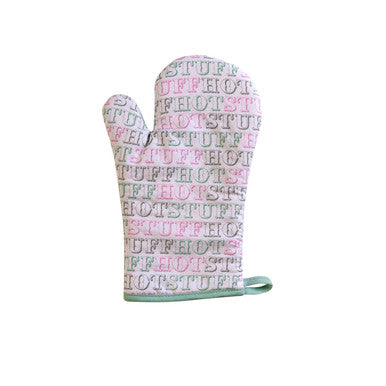 Orsina Lola Oven Glove – 100% Cotton Kitchen Mitt with Hanging Hoop