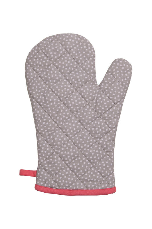 Orsina Amelie Single Oven Glove – Padded Cotton Heat Resistant Mitt