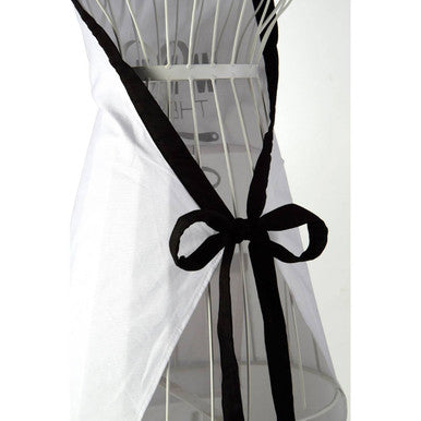 Orsina Cotton Kitchen Apron – Funny Whisk Slogan & Double Pocket