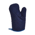 Orsina Pisces Single Oven Glove – Blue Quilted Cotton Kitchen Mitt
