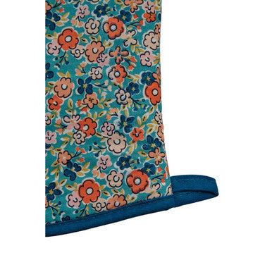 Orsina Pretty Things Single Oven Glove – Floral Quilted Cotton Mitt
