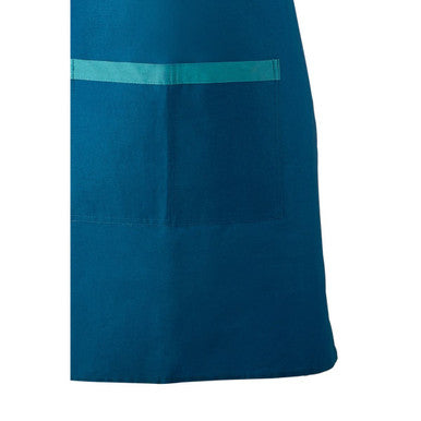 Orsina Pretty Things Cotton Baking Apron with Pockets – Cobalt Blue