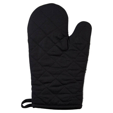 Orsina Hygge Single Oven Glove – Quilted Cotton Kitchen Mitt, Monochrome