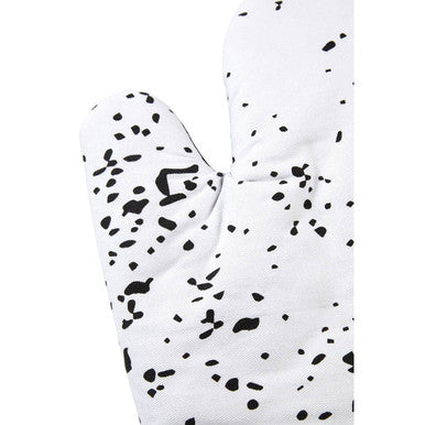 Orsina Hygge Single Oven Glove – Quilted Cotton Kitchen Mitt, Monochrome
