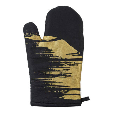 Orsina Modern Retro Single Oven Glove – Quilted Cotton Kitchen Mitt