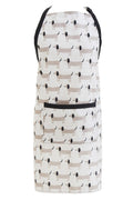 Orsina Sausage Dog Apron – Adjustable Cotton Kitchen Apron for Cooking