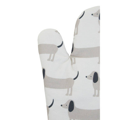Orsina Sausage Dog Single Oven Glove – Quilted Cotton Heat Protection