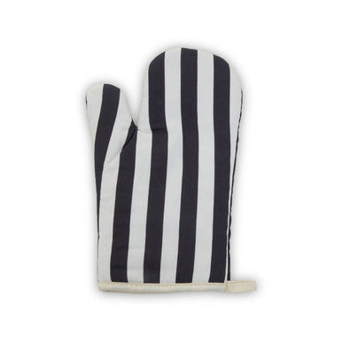 Orsina Stripe Single Oven Glove – Heat Resistant Quilted Cotton Mitt