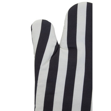 Orsina Stripe Single Oven Glove – Heat Resistant Quilted Cotton Mitt