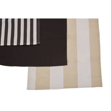 Orsina Stripe Tea Towels – Set of 3 Absorbent Monochrome Kitchen Towels