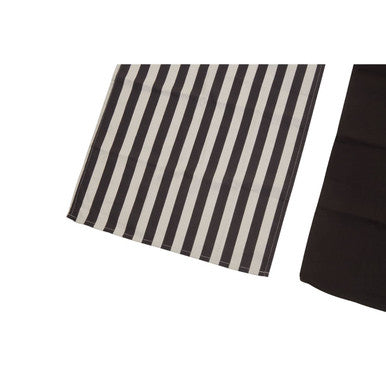 Orsina Stripe Tea Towels – Set of 3 Absorbent Monochrome Kitchen Towels