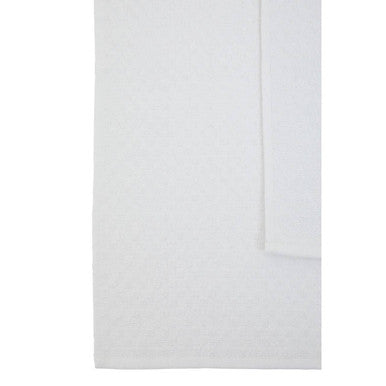 Orsina White Terry Tea Towels – Set of 3 Absorbent Kitchen Dish Towels