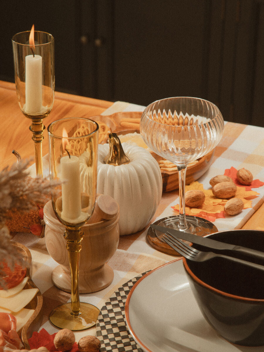 Orsina Thread and Loom Terracotta Gingham Tablecloth – Rustic Cotton