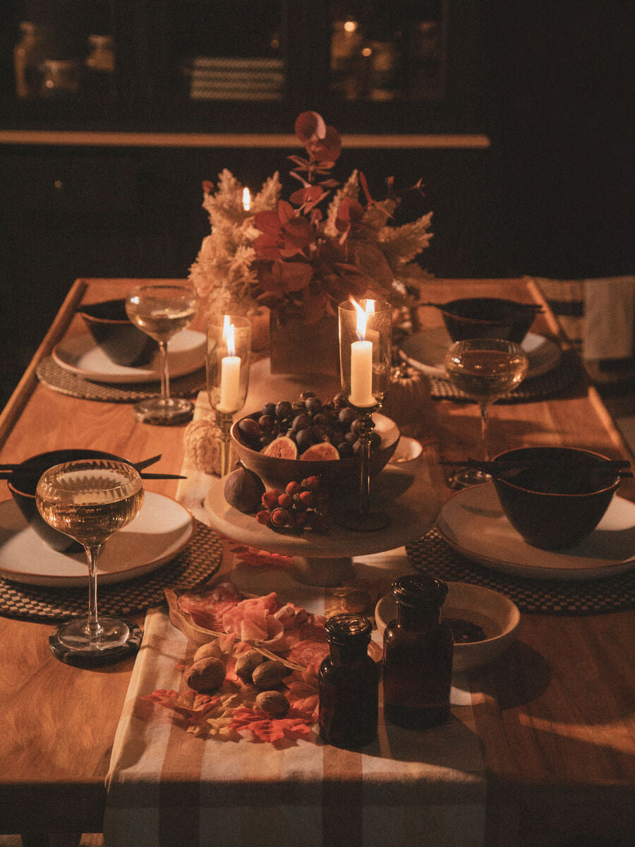 Orsina Thread and Loom Terracotta Gingham Tablecloth – Rustic Cotton