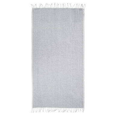 Orsina Thread and Loom Grey Hammam Beach Towel – Quick-Dry Cotton