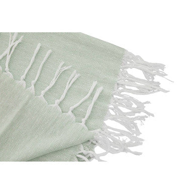 Orsina Thread & Loom Hammam Towel – Quick-Dry Cotton in Desert Sage