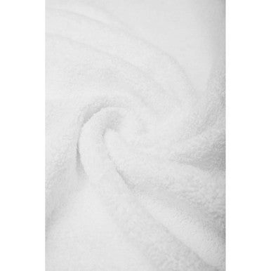 Orsina Thread and Loom 6-Piece White Towel Set | Absorbent Terry Cotton