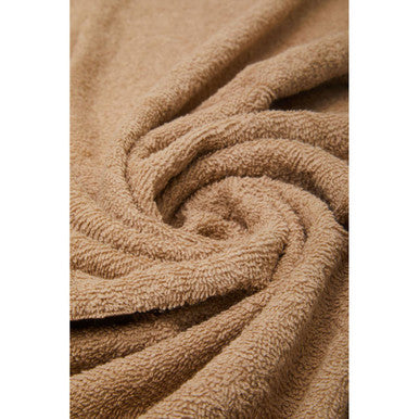 Orsina Thread and Loom 6-Piece Towel Set – Warm Sand Terry Cotton