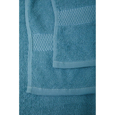 Thread and Loom 6 Piece Dusty Turquoise Towel Set | Absorbent Terry