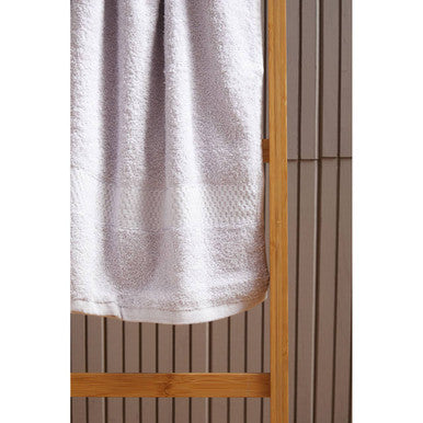 Orsina Thread and Loom 6 Piece Lilac Towel Set – Plush Quick-Dry Cotton