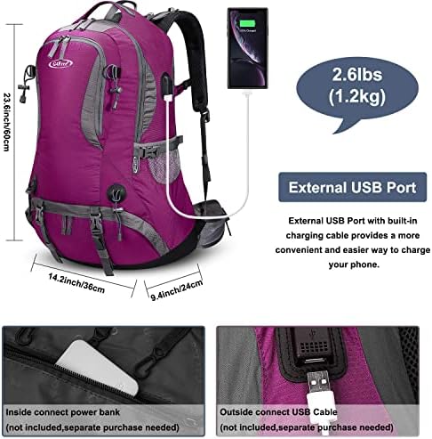 G4Free 50L Hiking Backpack | Waterproof Mountaineering Travel Rucksack