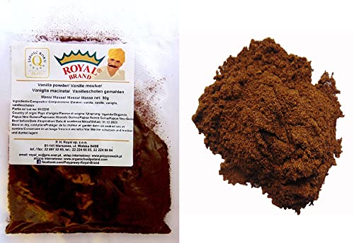 Jolof Store Pure Vanilla Powder – 50g / 1.76oz Dried Pods Baking Spice