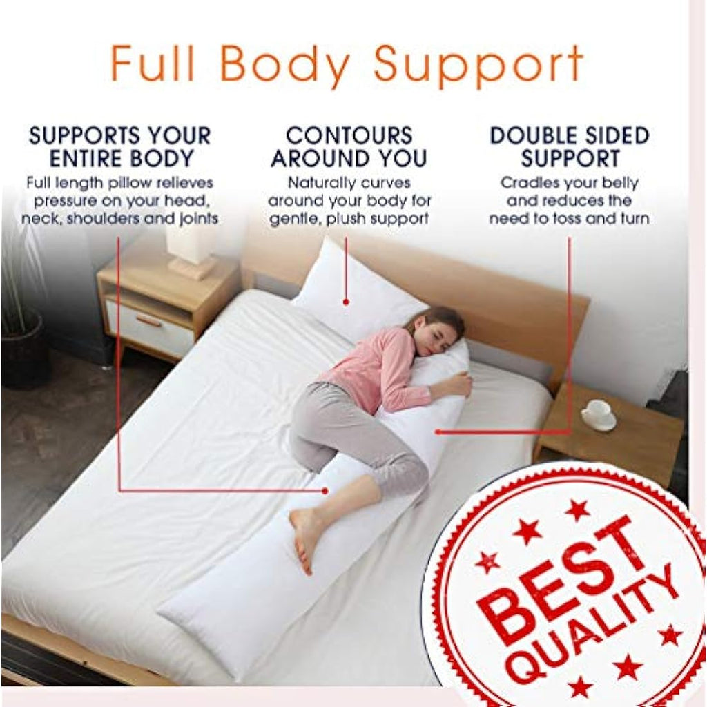 L-Shape Pregnancy Pillow - Orthopaedic Maternity Support