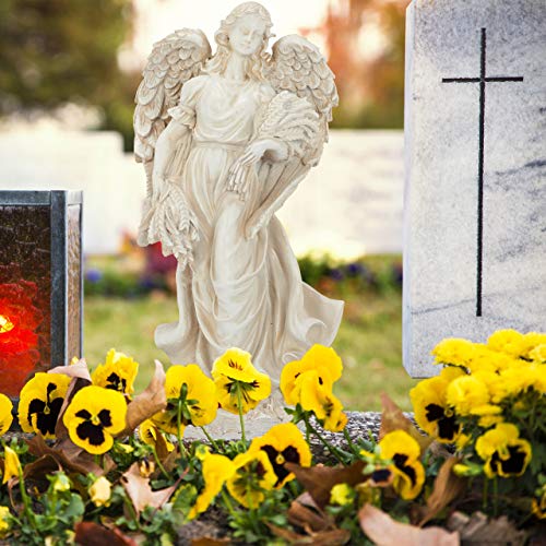 Garden Angel Figurine – Weatherproof Polyresin Cherub