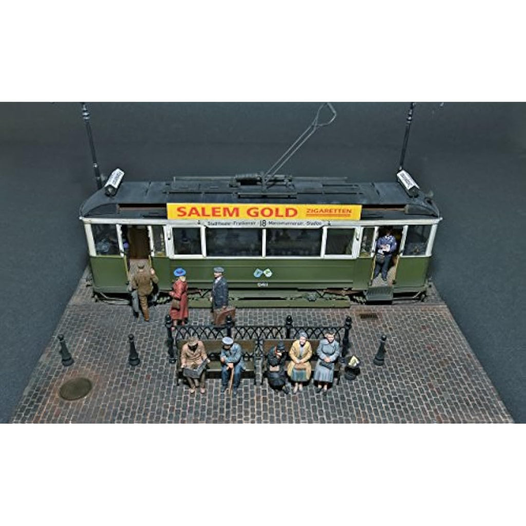 Miniart Plastic Model Assembly Kit - Railway Vehicle Scale Model 38009