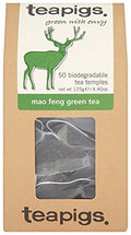 Teapigs Mao Feng Green Tea - 50 Tea Bags (125g) - Pack of 2