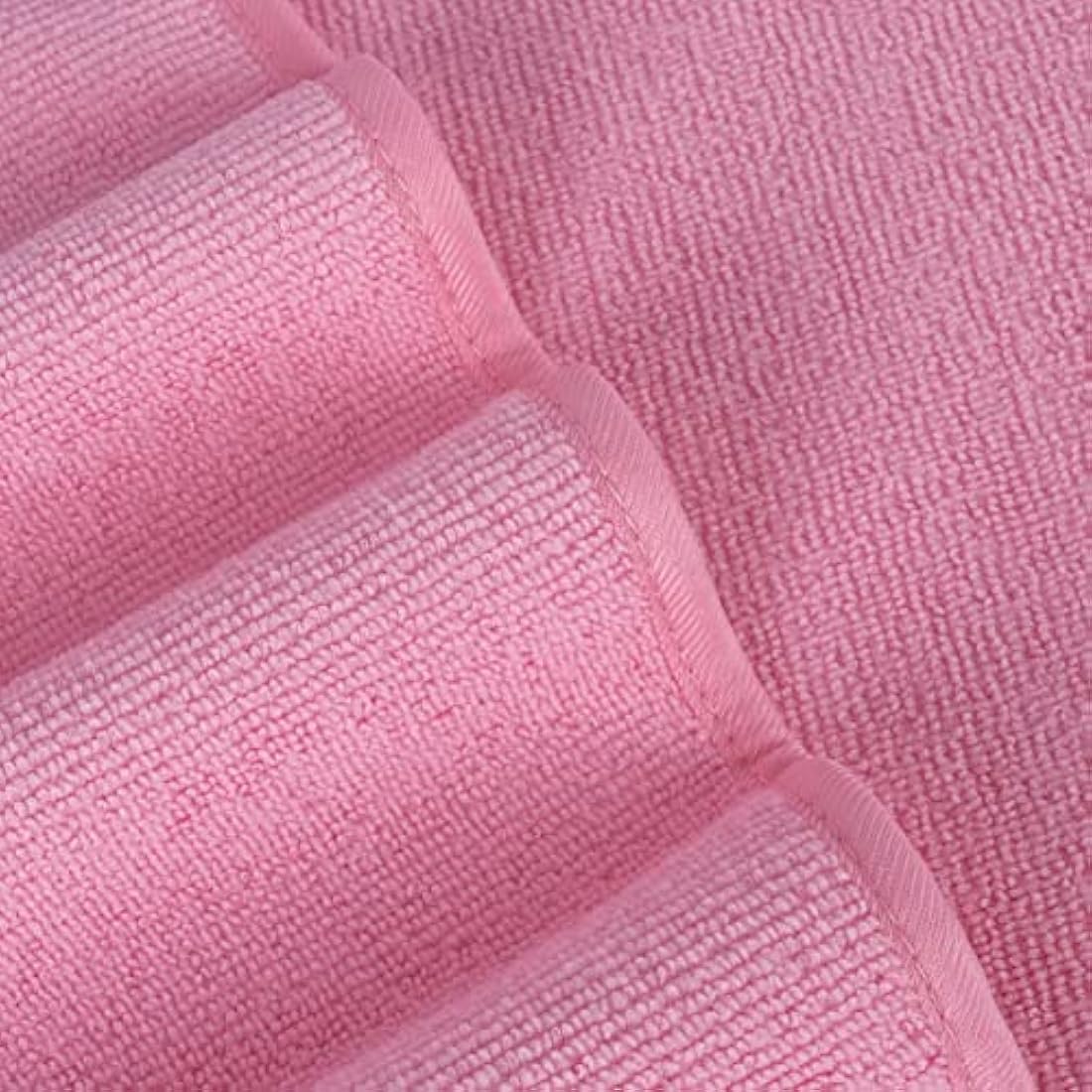 Polyte Quick Dry Microfibre Bath Towels - 76 x 145 cm, 4 Pack (Pink)