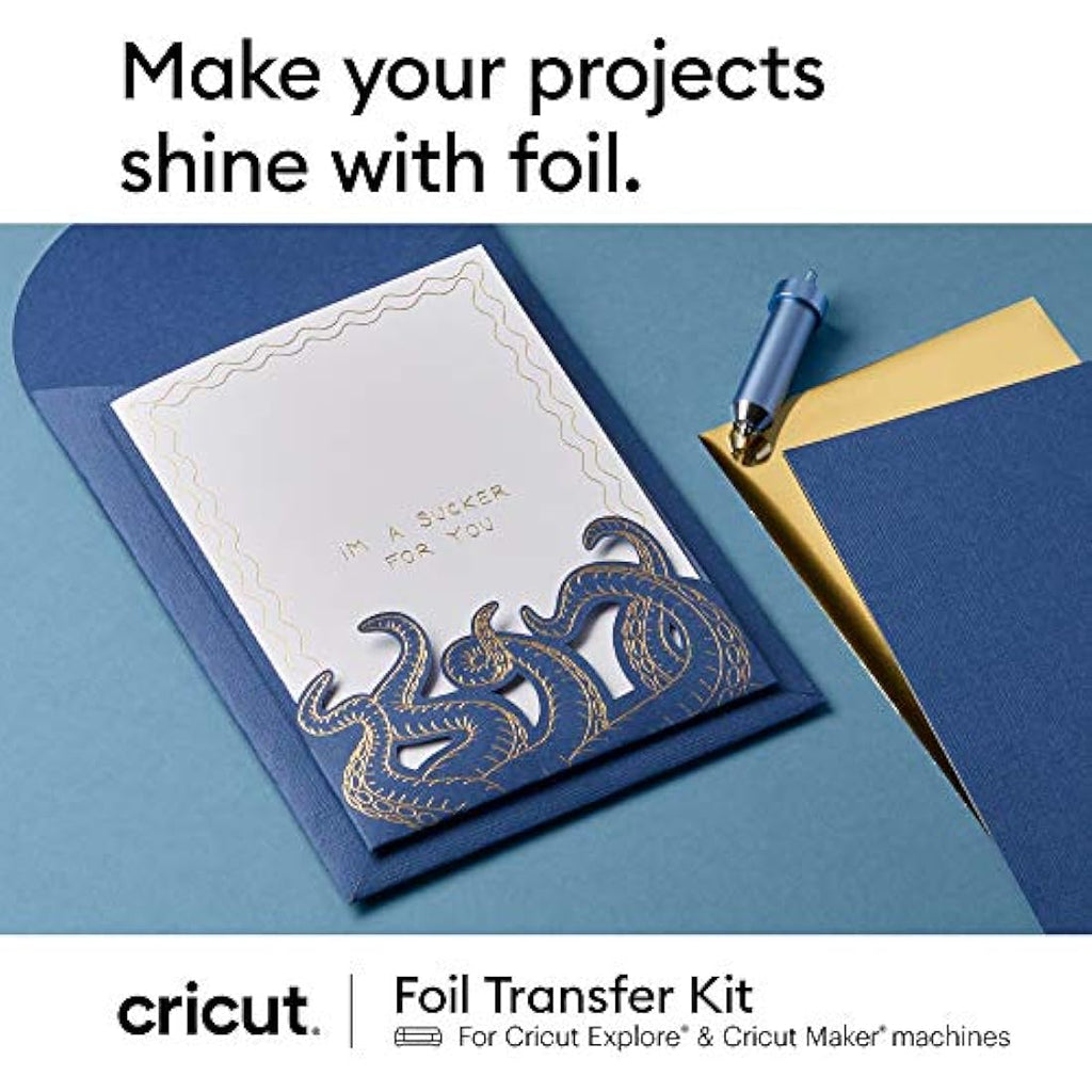 Cricut Foil Transfer Kit for Maker & Explore – 3 Tips (Fine, Med, Bold)