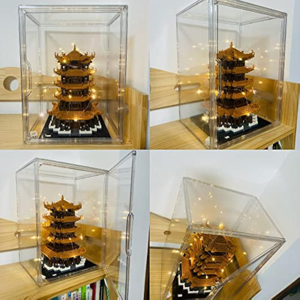 Siyecioa Stackable Acrylic Display Case for Funko Pop & Minifigures