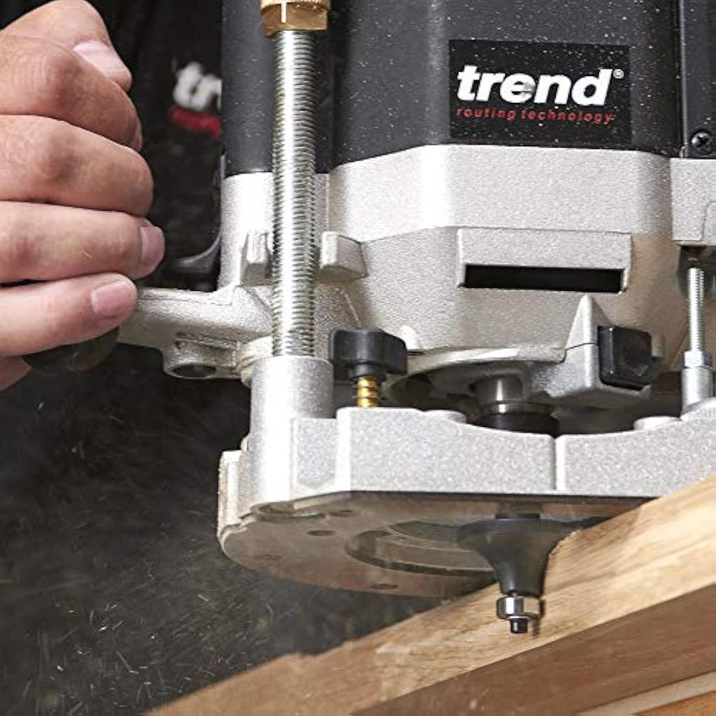 Trend 15-Piece Router Cutter Set | 1/2 Inch Shank Tungsten Carbide Tipped