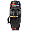 SereneLife Water Sport Kneeboard with Hook - Black/Red - 50 Inch