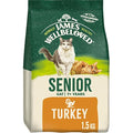 James Wellbeloved Senior Turkey Hypoallergenic Dry Cat Food - 1.5kg