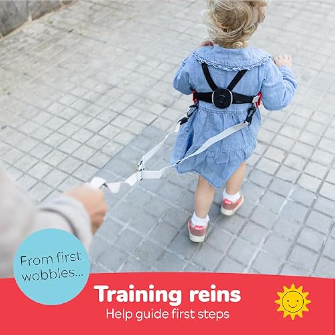 Trunki ToddlePak Baby Walking Reins & Safety Harness – Felix Fox Red