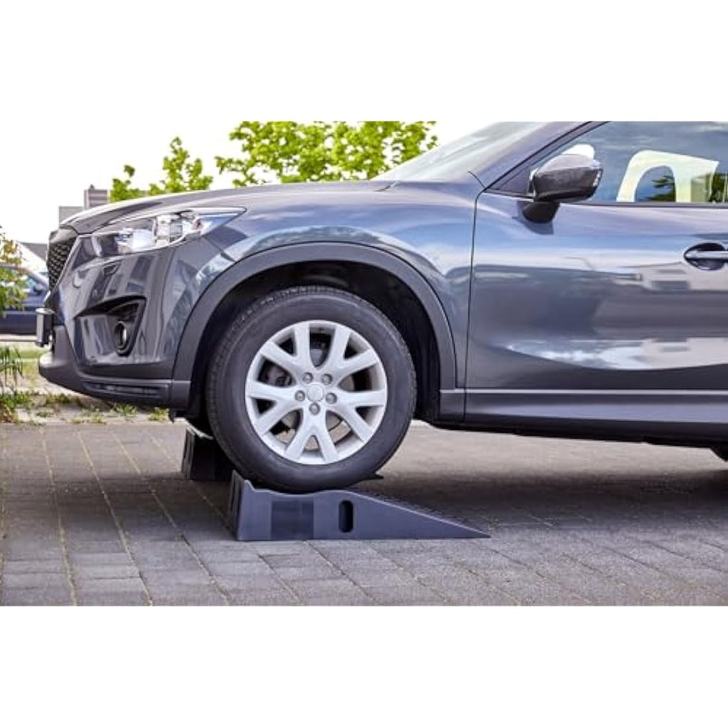 Cartrend Car Ramp Set – 3 Ton Heavy Duty Plastic Ramps, 235mm Wide