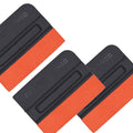 Ewrap Magnetic Vinyl Wrap Squeegee 3-Pack | Suede Felt Edge Scraper