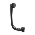 Inodiref Pop Up Bath Waste and Overflow Kit – Matte Black Bathtub Drain