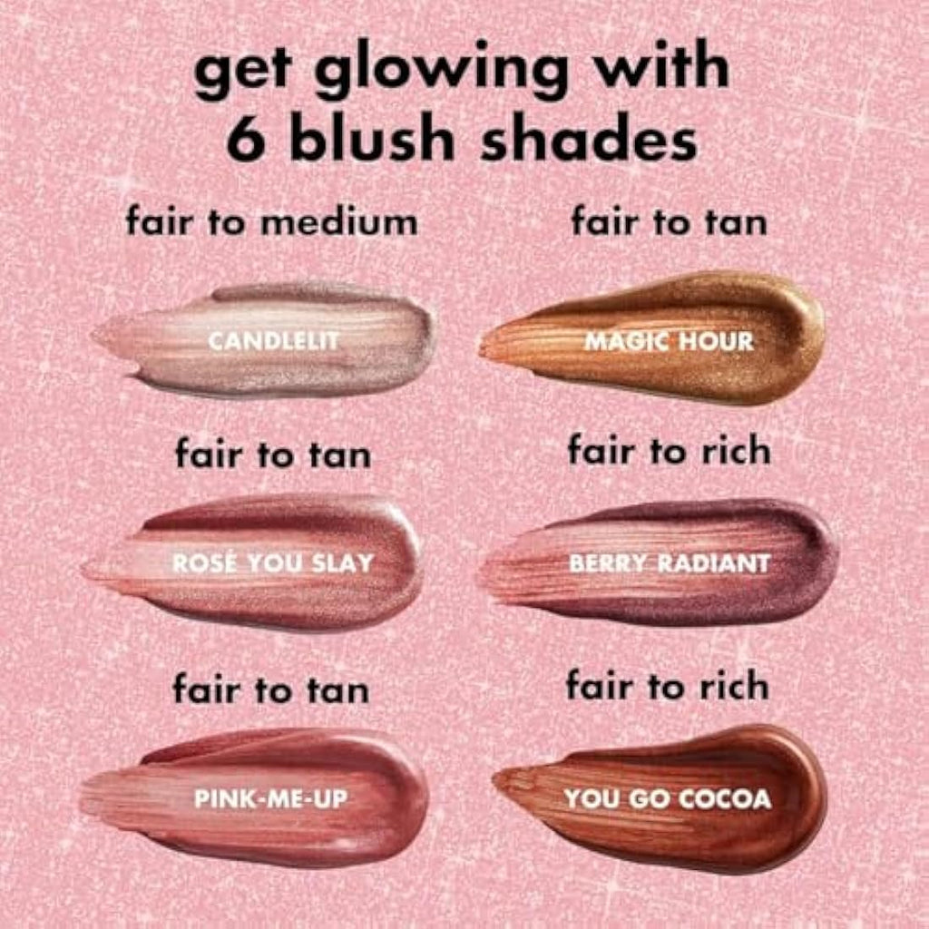 e.l.f. Halo Glow Liquid Blush Wand – Radiant Finish with Squalane