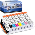 DOUBLE D CLI-65 Ink Cartridges for Canon PIXMA PRO-200, 8-Pack High Yield