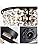 WUZUPS Modern Black Crystal Chandelier – Flushmount Ceiling Light Fixture
