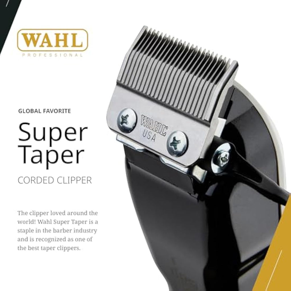 Wahl 8400 Professional Super Taper Hair Clipper – Adjustable Blade