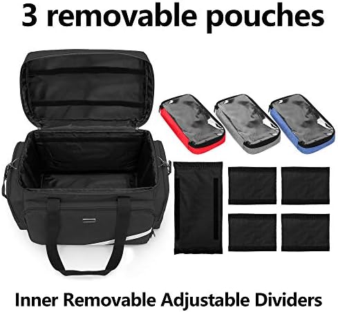 Jolof Store First Aid Bag – Professional EMT Trauma Bag with Dividers