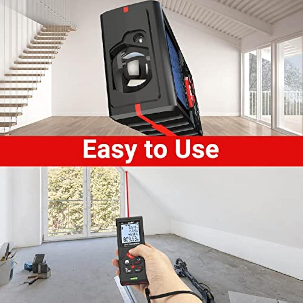 Atolla Laser Measure 100m | Digital Distance Meter with LCD Backlit