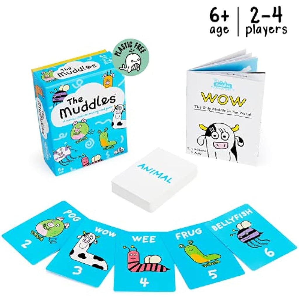 The Muddles Creative Animal Matching Card Game for Kids and Families