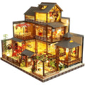 Spilay DIY Miniature Dollhouse Kit | Japanese Yaquan Courtyard 1:24 Scale